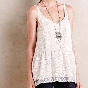 HP! 🖤 Anthropologie | Laleh Tank in Ivory